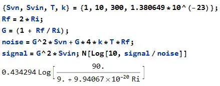example output