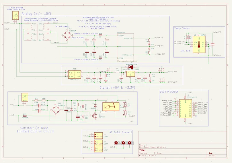 power supply schematic
