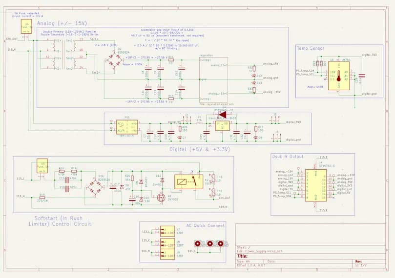power supply schematic