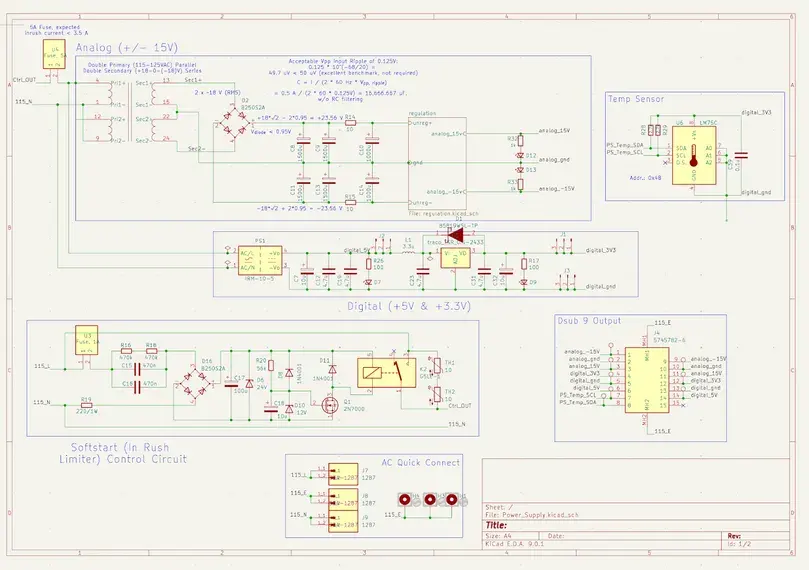 power supply schematic